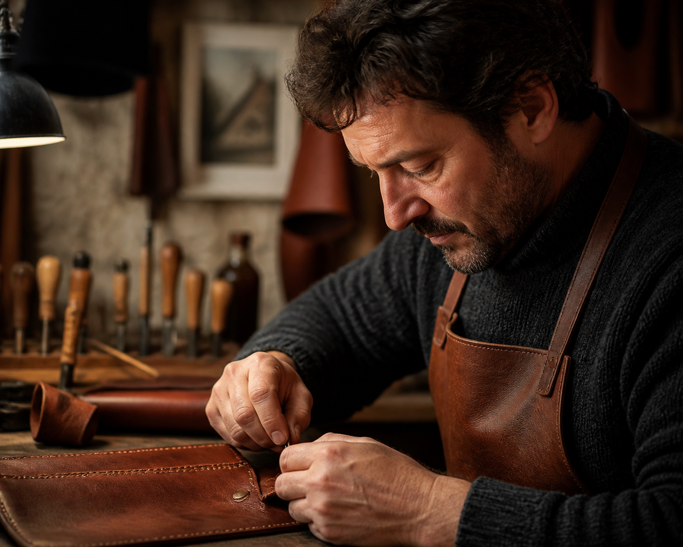 Artisan au travail